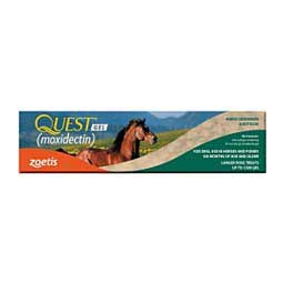 Quest Gel Horse Dewormer (Moxidectin) Zoetis Animal Health